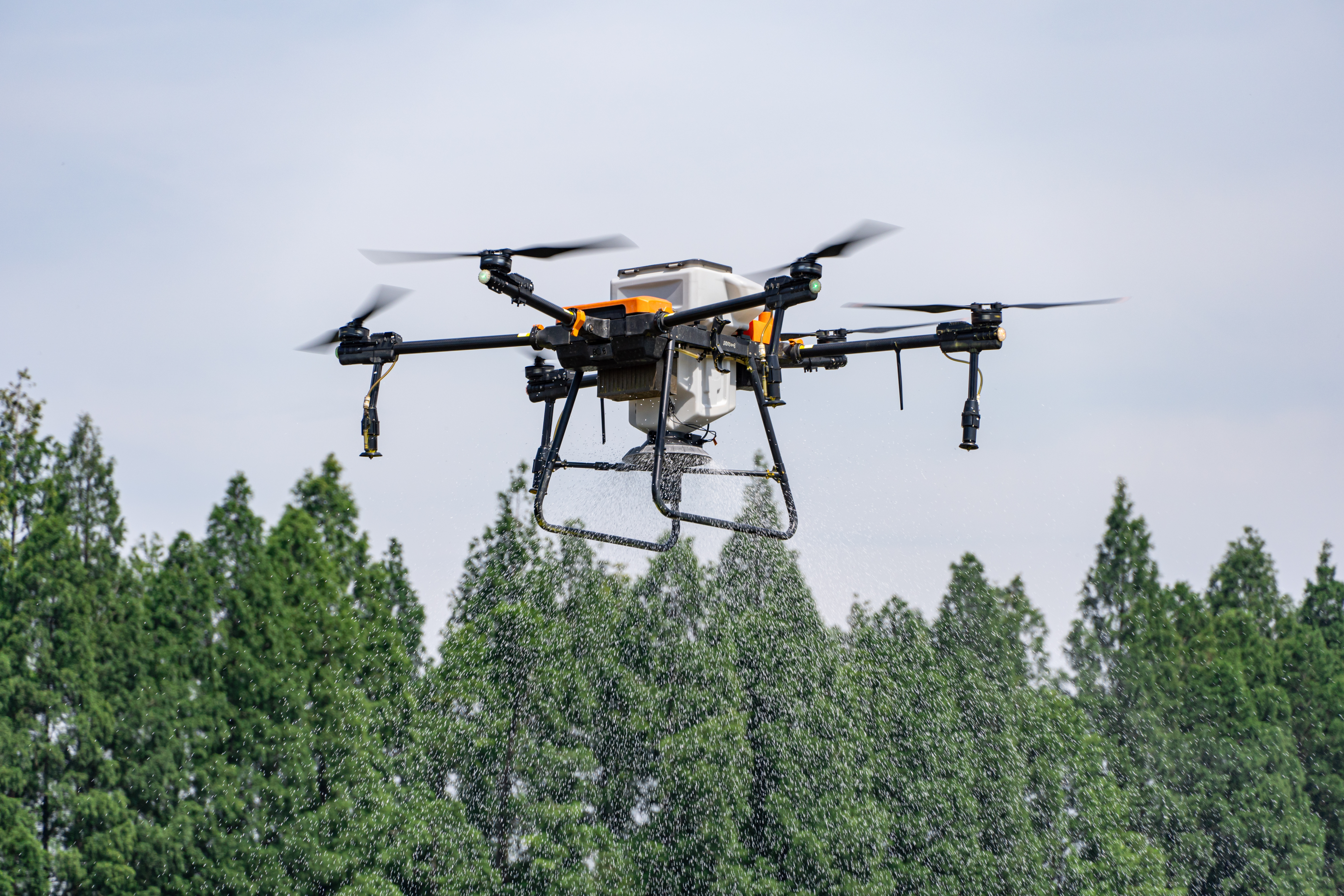Pesticide Spraying Drones For Crop Treatment